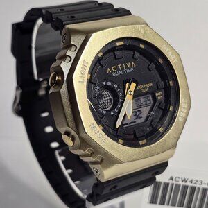 Activa Recon X Invicta Digital Unisex Watch - 45.5mm, Black Strap ACW423-008